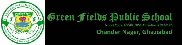 Green Field Public School official logo