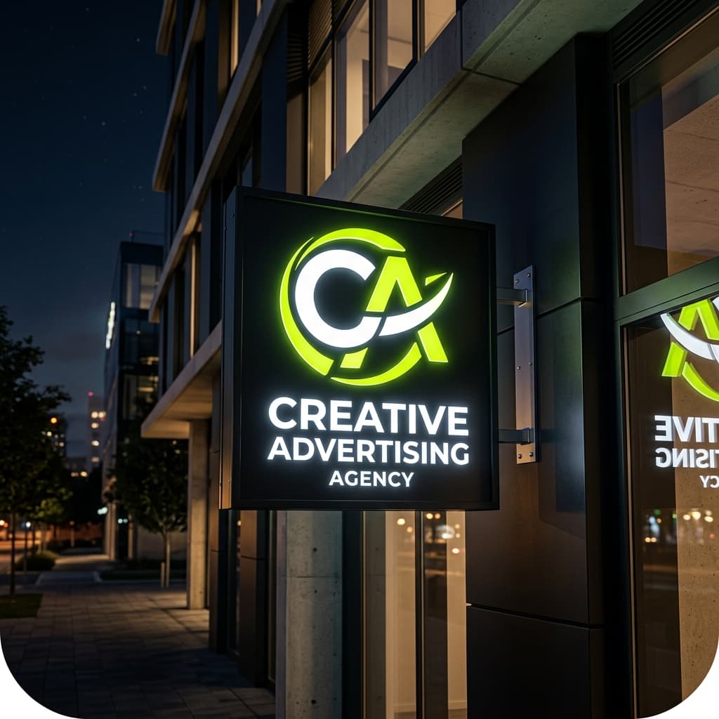LED Glow Sign Board